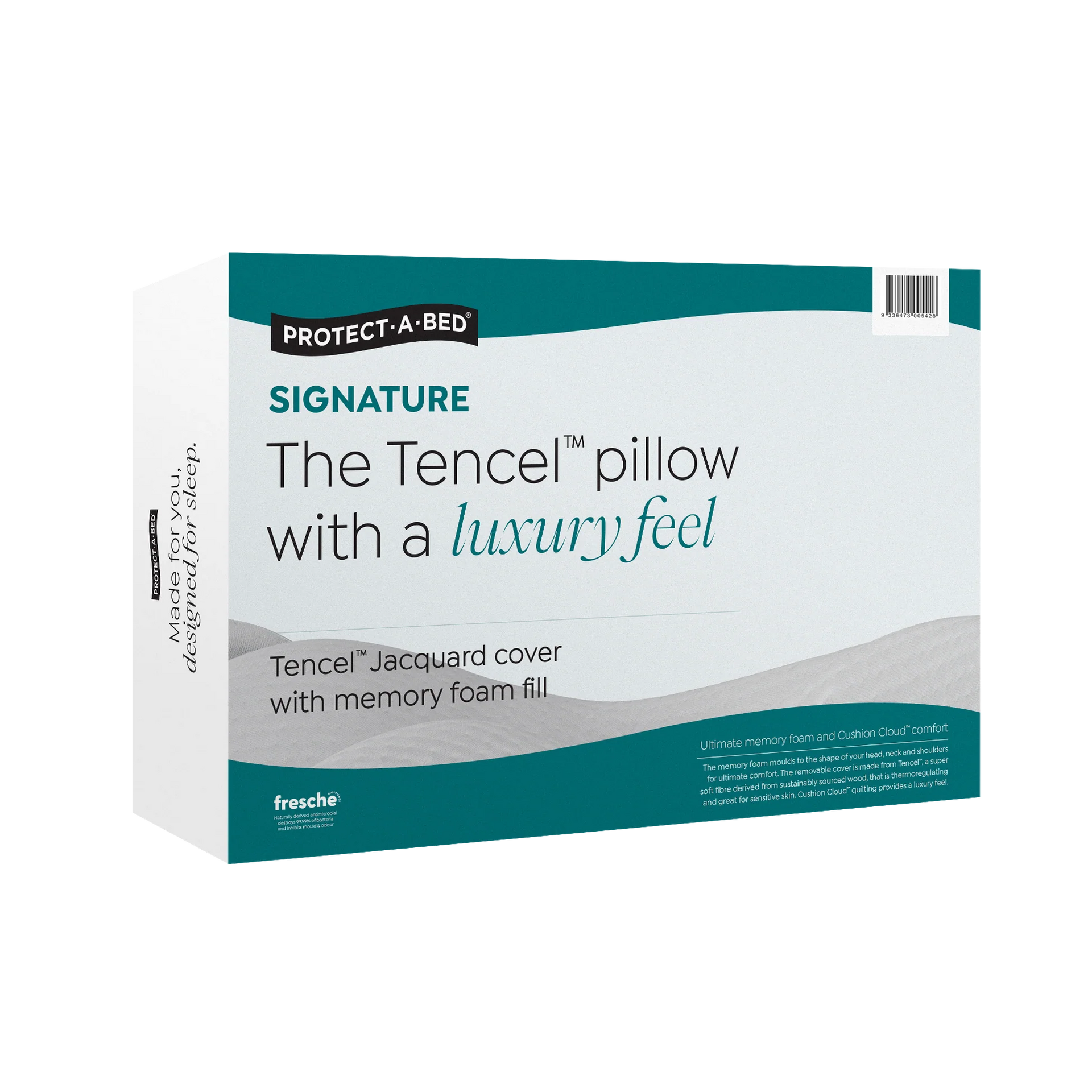 Signature Tencel™ Jacquard Memory Foam Pillows